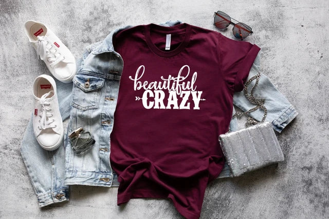 Beautiful Crazy Shirt,Country Song Shirt, Sweatshirt & Hoodie