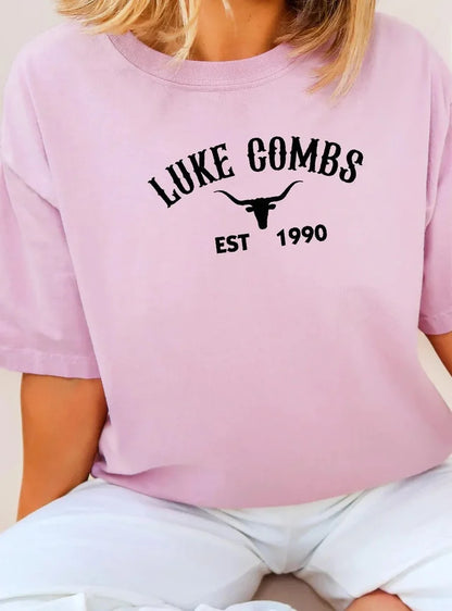 LC EST 1990 T-shirt, Country Music Fan Tee Shirt, Sweatshirt & Hoodie