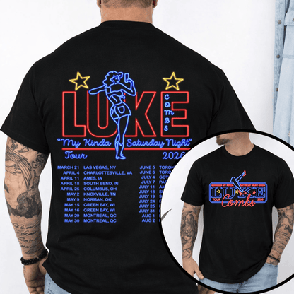 Limited Edition “My Kinda Saturday Night Tour” Shirt, Sweatshirt & Hoodie