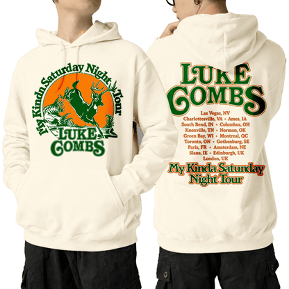 Limited Edition “My Kinda Saturday Night Tour” 2026 Tee Shirt, Sweatshirt & Hoodie