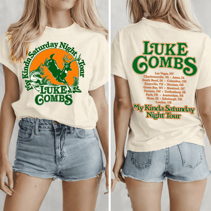 Limited Edition “My Kinda Saturday Night Tour” 2026 Tee Shirt, Sweatshirt & Hoodie