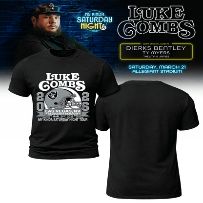 LC Limited Edition “My Kinda Saturday Night Tour” Tee Shirt, Sweatshirt & Hoodie