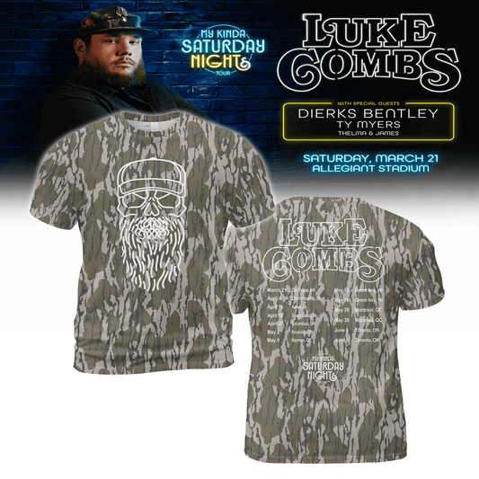LC Limited Edition “My Kinda Saturday Night Tour” Tee Shirt, Sweatshirt & Hoodie