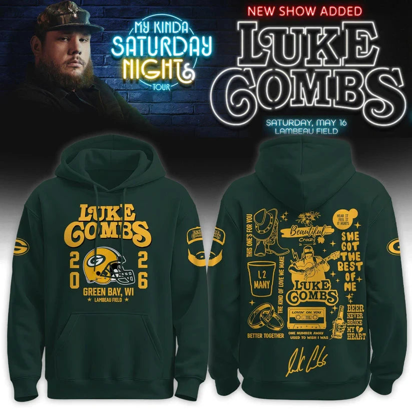 GBP x LC My Kinda Saturday Night Tour 2026 Limited Edition T-Shirt, Sweatshirt & Hoodie