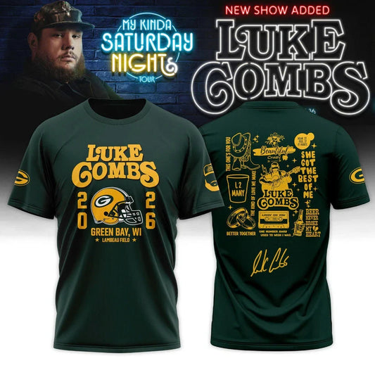 GBP x LC My Kinda Saturday Night Tour 2026 Limited Edition T-Shirt, Sweatshirt & Hoodie