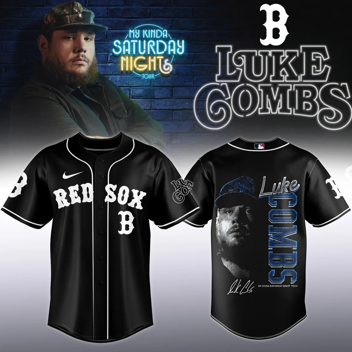MLB X LC ”My Kinda Saturday Night Tour 2026” V3 Baseball Jersey