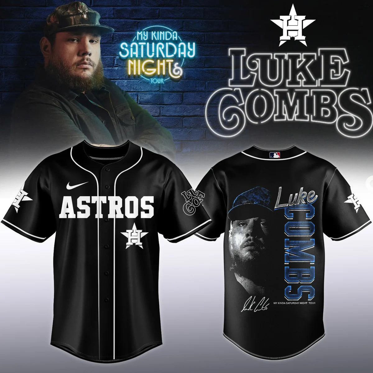 MLB X LC ”My Kinda Saturday Night Tour 2026” V3 Baseball Jersey