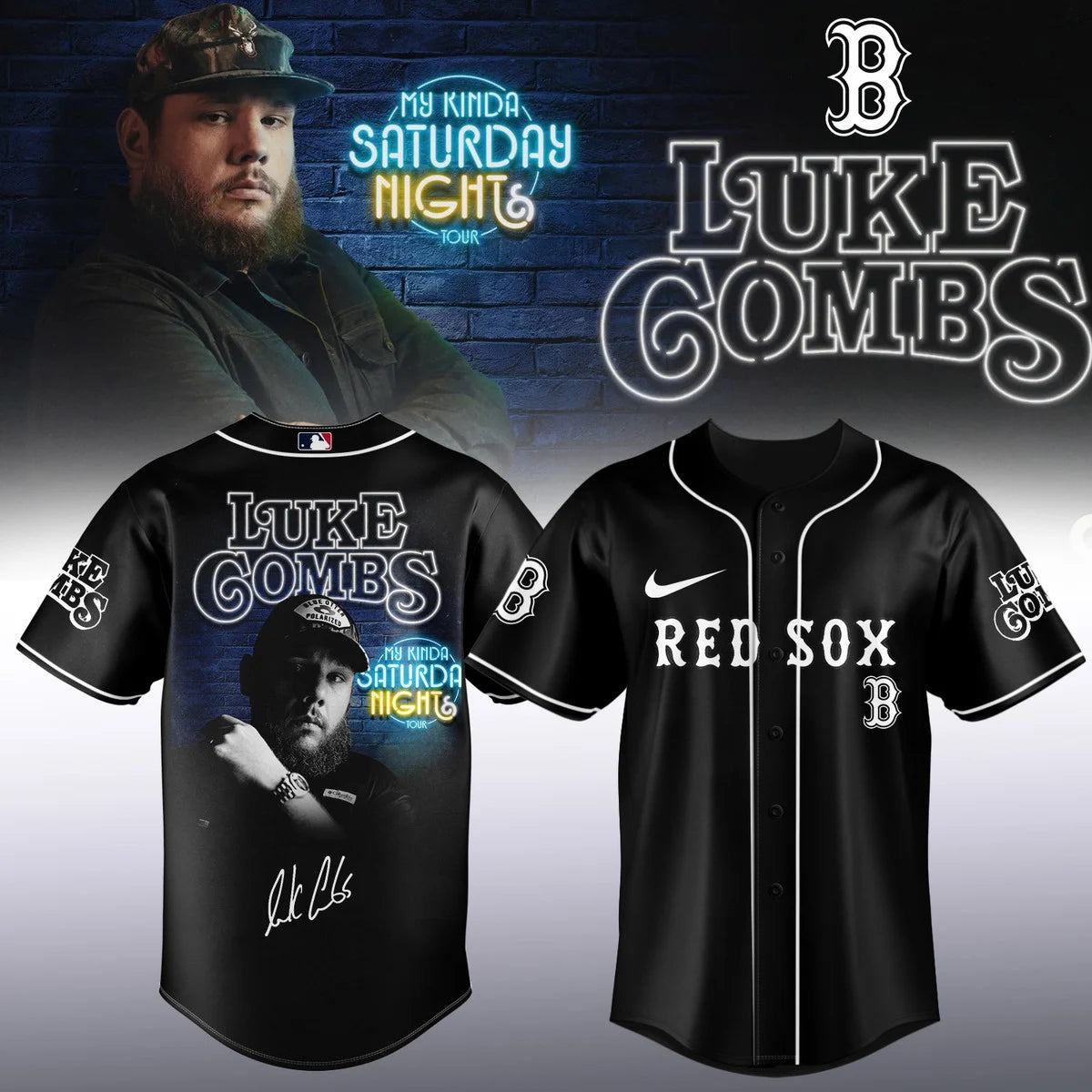 MLB X LC ”My Kinda Saturday Night Tour 2026” V4 Baseball Jersey