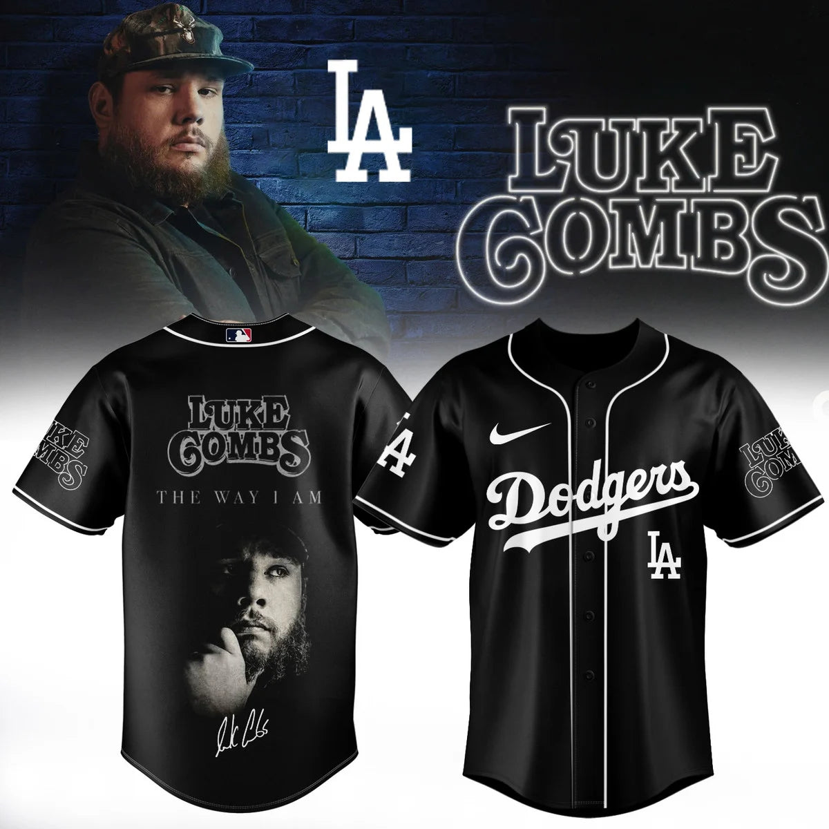 MLB X LC ”My Kinda Saturday Night Tour 2026” V5 Baseball Jersey