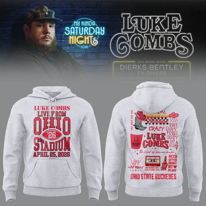 Limited Edition “My Kinda Saturday Night Tour” at Ohio Stadium T-Shirt, Sweatshirt & Hoodie
