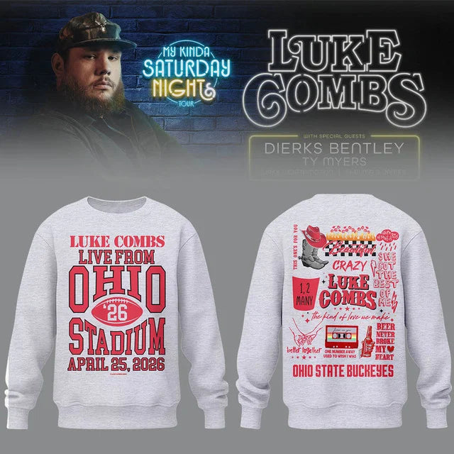 Limited Edition “My Kinda Saturday Night Tour” at Ohio Stadium T-Shirt, Sweatshirt & Hoodie