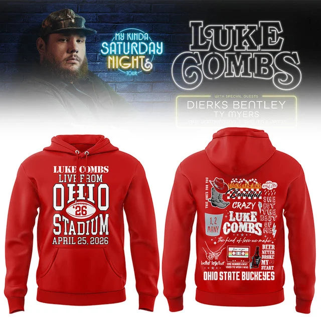 Limited Edition “My Kinda Saturday Night Tour” at Ohio Stadium T-Shirt, Sweatshirt & Hoodie