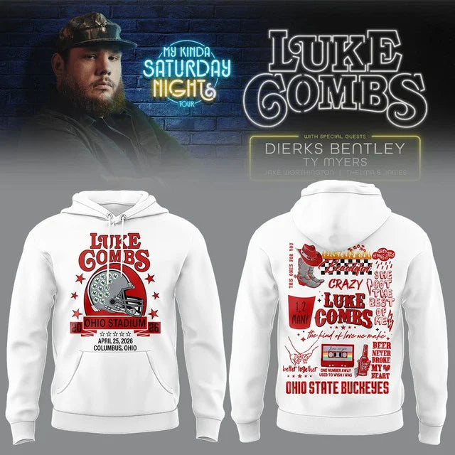 Limited Edition “My Kinda Saturday Night Tour” at Ohio v2 Stadium T-Shirt, Sweatshirt & Hoodie