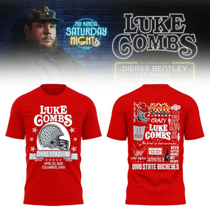 Limited Edition “My Kinda Saturday Night Tour” at Ohio v2 Stadium T-Shirt, Sweatshirt & Hoodie