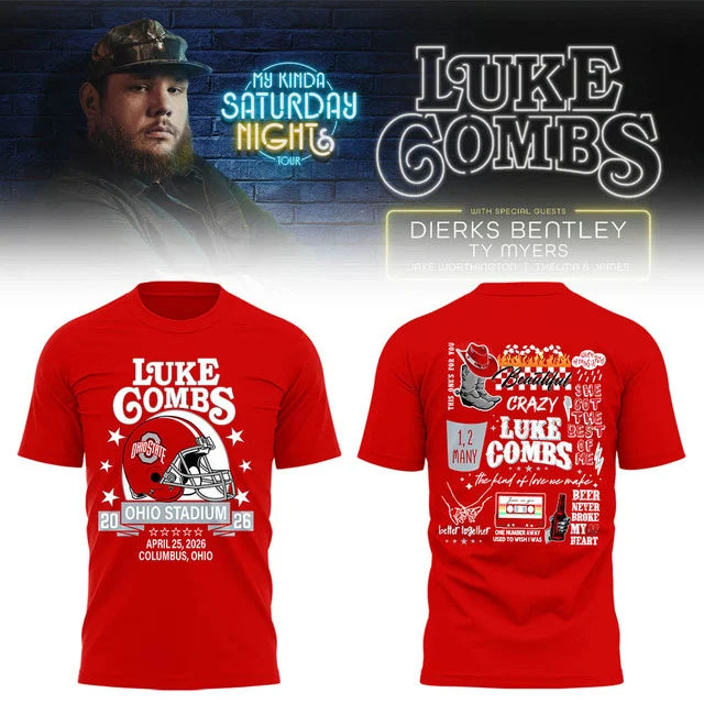 Limited Edition “My Kinda Saturday Night Tour” at Ohio v3 Stadium T-Shirt, Sweatshirt & Hoodie
