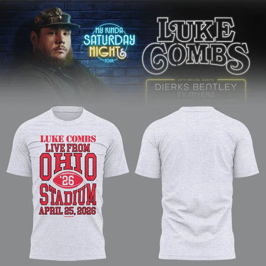 Limited Edition “My Kinda Saturday Night Tour” at Ohio v6 Stadium T-Shirt, Sweatshirt & Hoodie