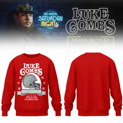 Limited Edition “My Kinda Saturday Night Tour” at Ohio v8 Stadium T-Shirt, Sweatshirt & Hoodie