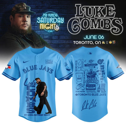 TOR x LC My Kinda Saturday Night Tour 2026 Limited Edition Baseball Jersey