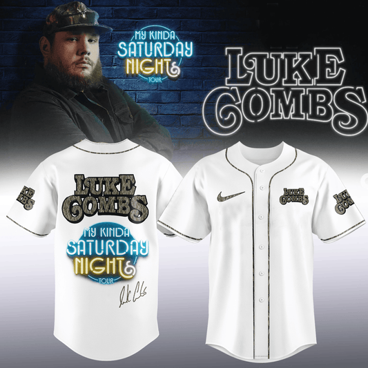 LC ”My Kinda Saturday Night Tour 2026” Limited Edition Signature Baseball Jersey