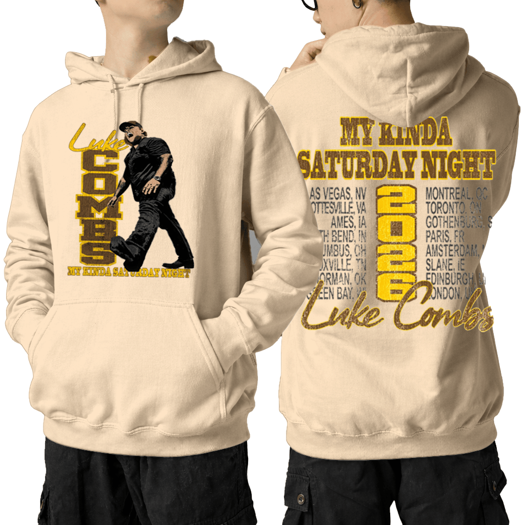 Limited Edition “My Kinda Saturday Night Tour” in Scott Stadium T-Shirt, Sweatshirt & Hoodie