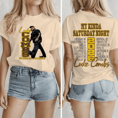 Limited Edition “My Kinda Saturday Night Tour” in Scott Stadium T-Shirt, Sweatshirt & Hoodie
