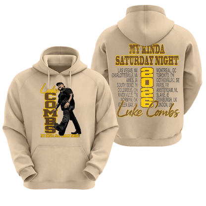 Limited Edition “My Kinda Saturday Night Tour” in Scott Stadium T-Shirt, Sweatshirt & Hoodie