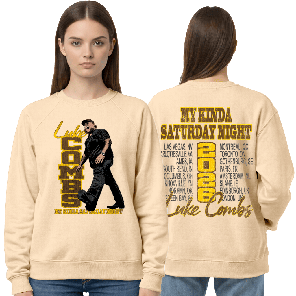 Limited Edition “My Kinda Saturday Night Tour” in Scott Stadium T-Shirt, Sweatshirt & Hoodie