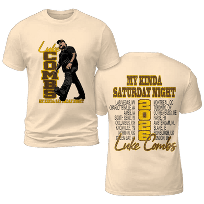 Limited Edition “My Kinda Saturday Night Tour” in Scott Stadium T-Shirt, Sweatshirt & Hoodie