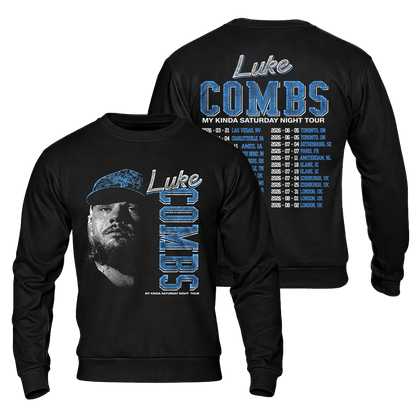 Limited Edition “My Kinda Saturday Night Tour” LC T-Shirt, Sweatshirt & Hoodie
