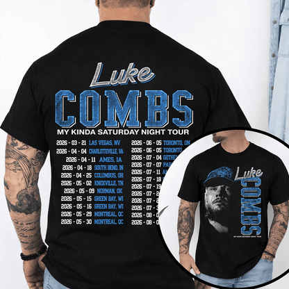 Limited Edition “My Kinda Saturday Night Tour” LC T-Shirt, Sweatshirt & Hoodie