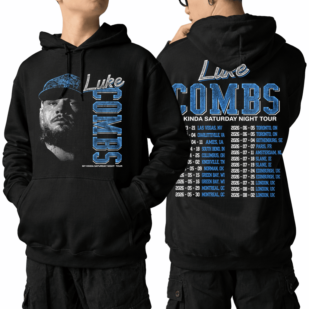 Limited Edition “My Kinda Saturday Night Tour” LC T-Shirt, Sweatshirt & Hoodie