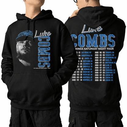 Limited Edition “My Kinda Saturday Night Tour” LC T-Shirt, Sweatshirt & Hoodie