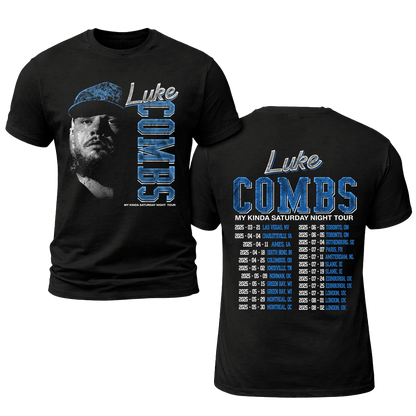 Limited Edition “My Kinda Saturday Night Tour” LC T-Shirt, Sweatshirt & Hoodie