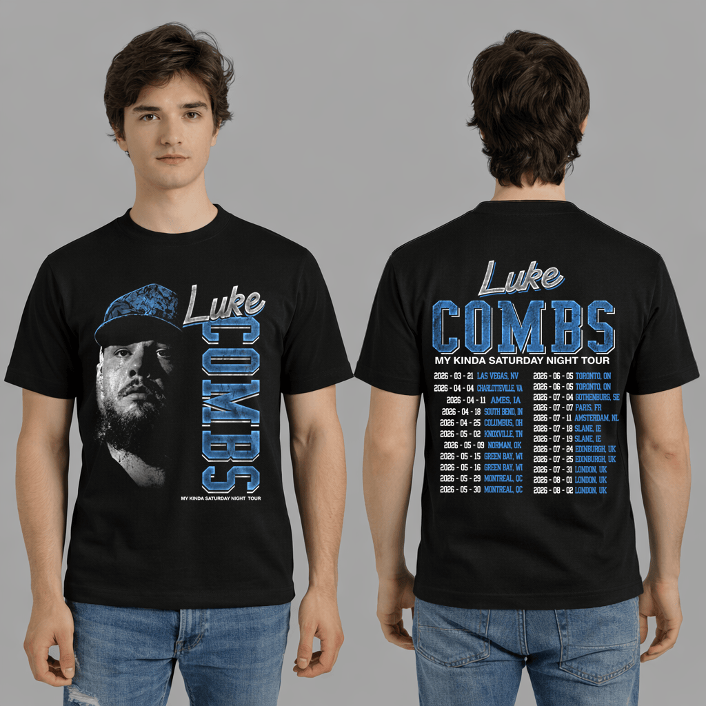 Limited Edition “My Kinda Saturday Night Tour” LC T-Shirt, Sweatshirt & Hoodie