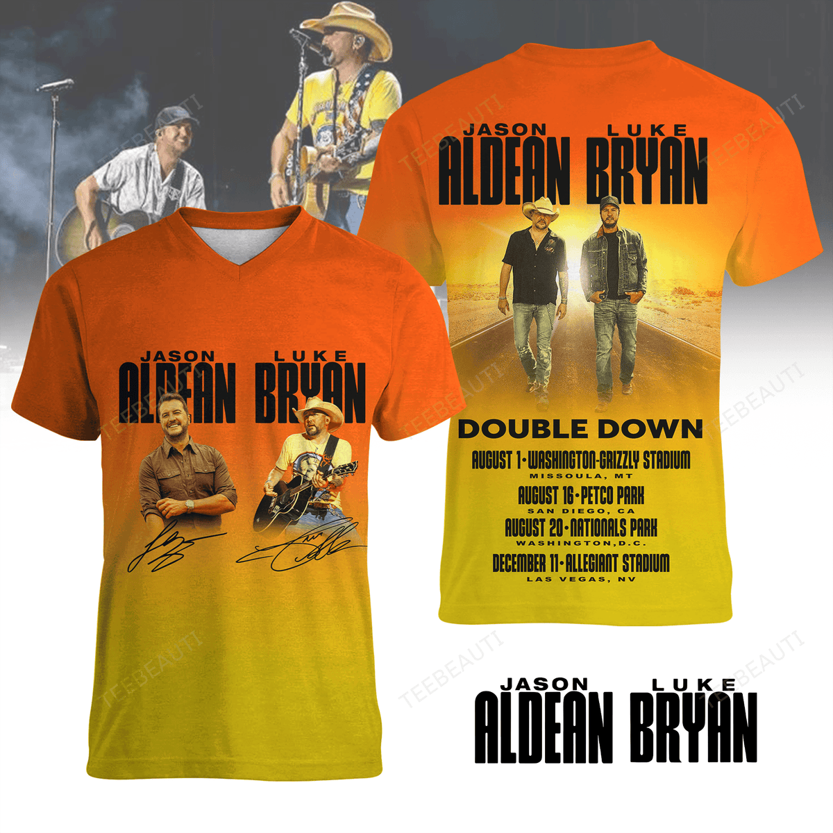 JSALK Double Down Tour T - Shirt, Sweatshirt & Hoodie