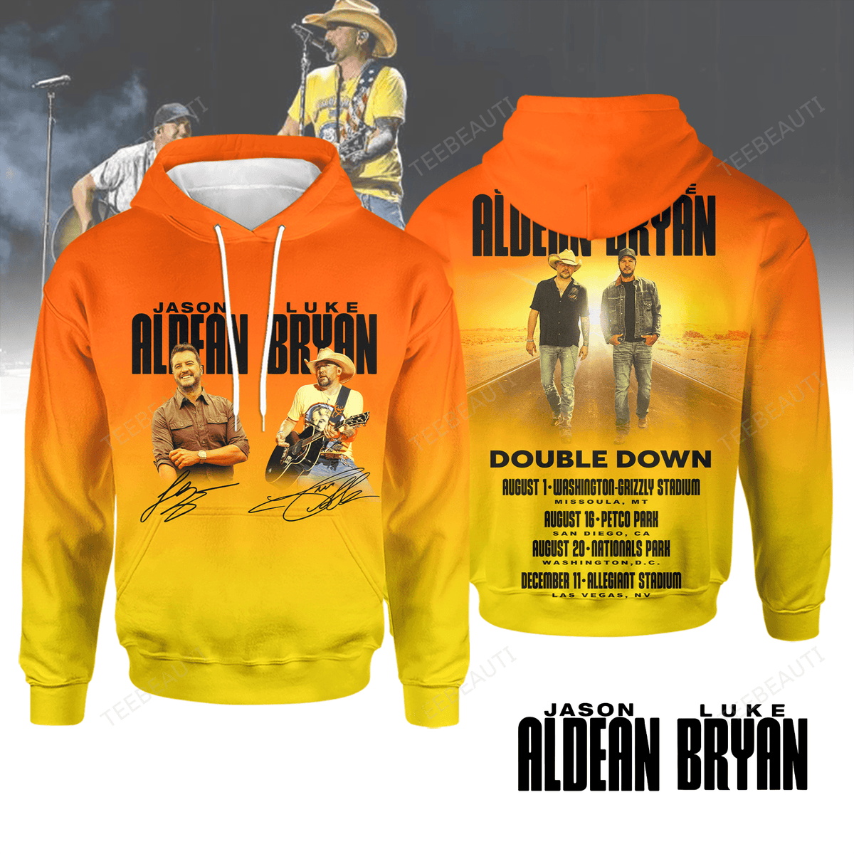 JSALK Double Down Tour T - Shirt, Sweatshirt & Hoodie