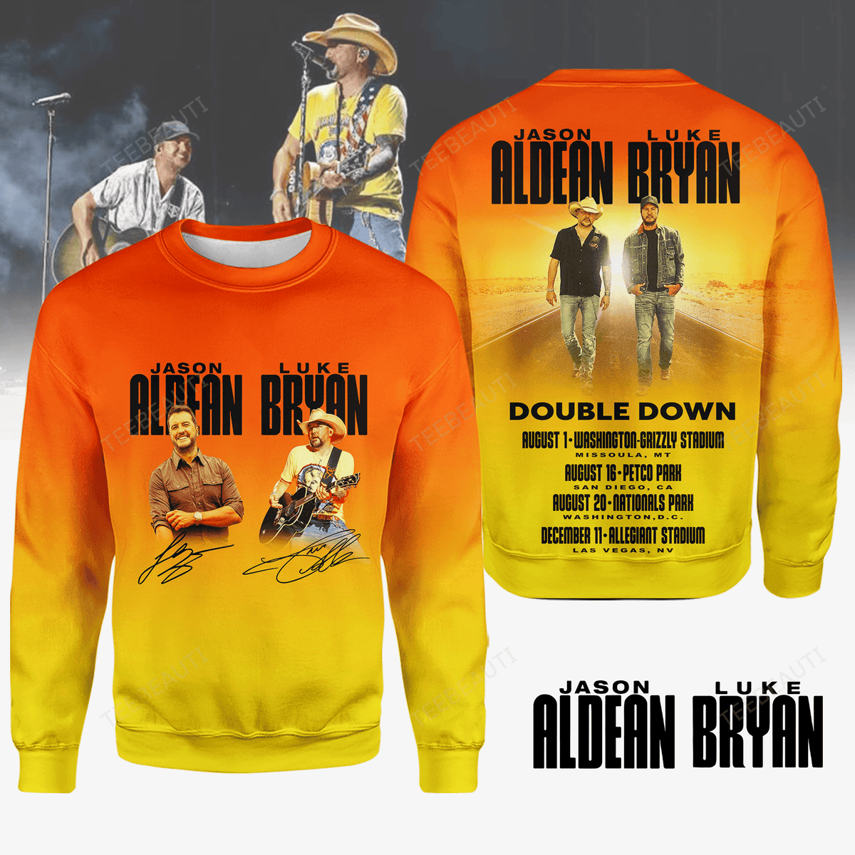 JSALK Double Down Tour T - Shirt, Sweatshirt & Hoodie