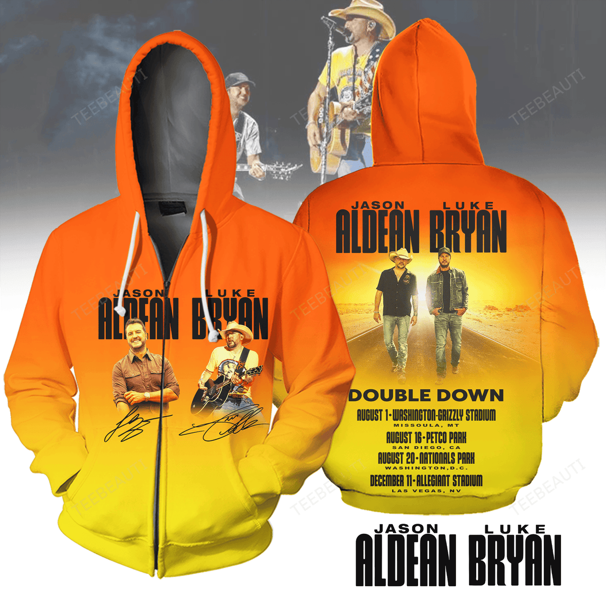 JSALK Double Down Tour T - Shirt, Sweatshirt & Hoodie