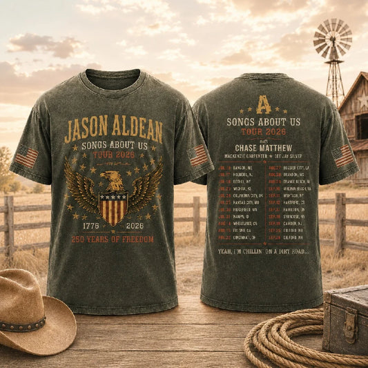 JA Songs About Us Tour 2026 3D T - Shirt , Sweatshirt & Hoodie