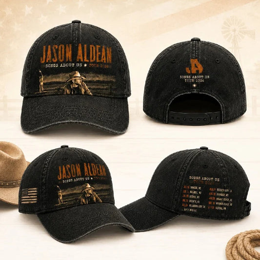JA Songs About Us Tour 2026 3D Classic Printed Cap