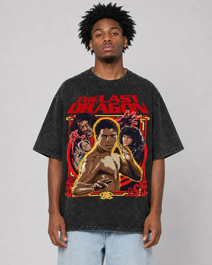 The Last Dragon Heavy Cotton Oversize Washed T-Shirt, Sweatshirt & Hoodie