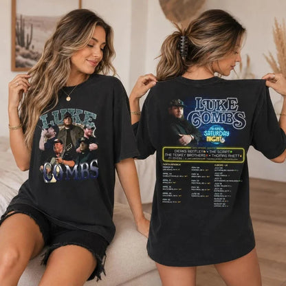 LC Tour 2026 Fan v6 Wash T - Shirt, Sweatshirt & Hoodie
