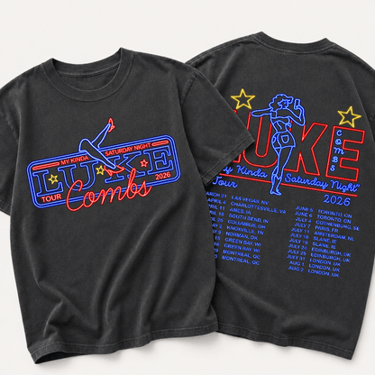 LC Tour 2026 Fan v5 Wash T - Shirt, Sweatshirt & Hoodie