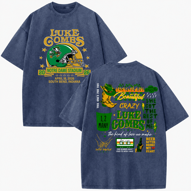 Limited Edition “My Kinda Saturday Night Tour” 2026 v2 Wash T - Shirt, Sweatshirt & Hoodie