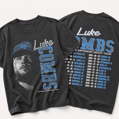 LC Limited Edition “My Kinda Saturday Night Tour” 2026 v3 Wash T - Shirt, Sweatshirt & Hoodie