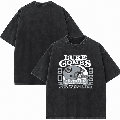 LC Limited Edition “My Kinda Saturday Night Tour” 2026 v4 Wash T - Shirt, Sweatshirt & Hoodie