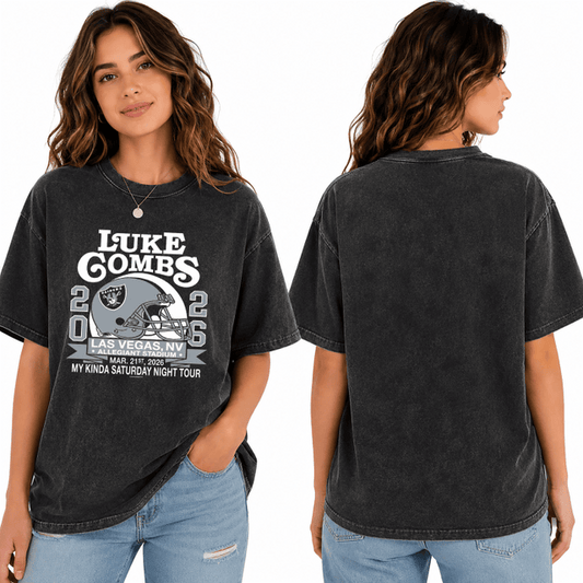 LC Limited Edition “My Kinda Saturday Night Tour” 2026 v4 Wash T - Shirt, Sweatshirt & Hoodie