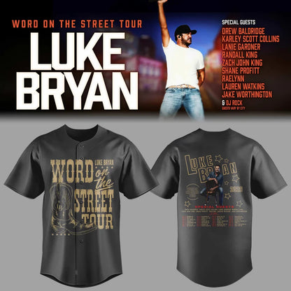 LB “Word On The Street Tour” Baseball Jersey