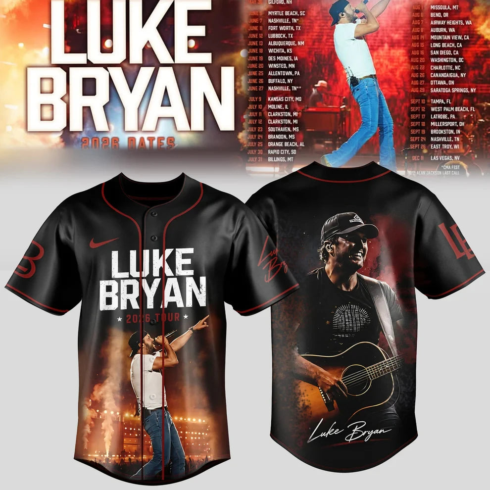 LB 2026 TOUR – COUNTRY NIGHTS Baseball Jersey