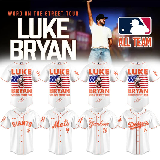 LB – Word On The Street Tour Baseball Jersey